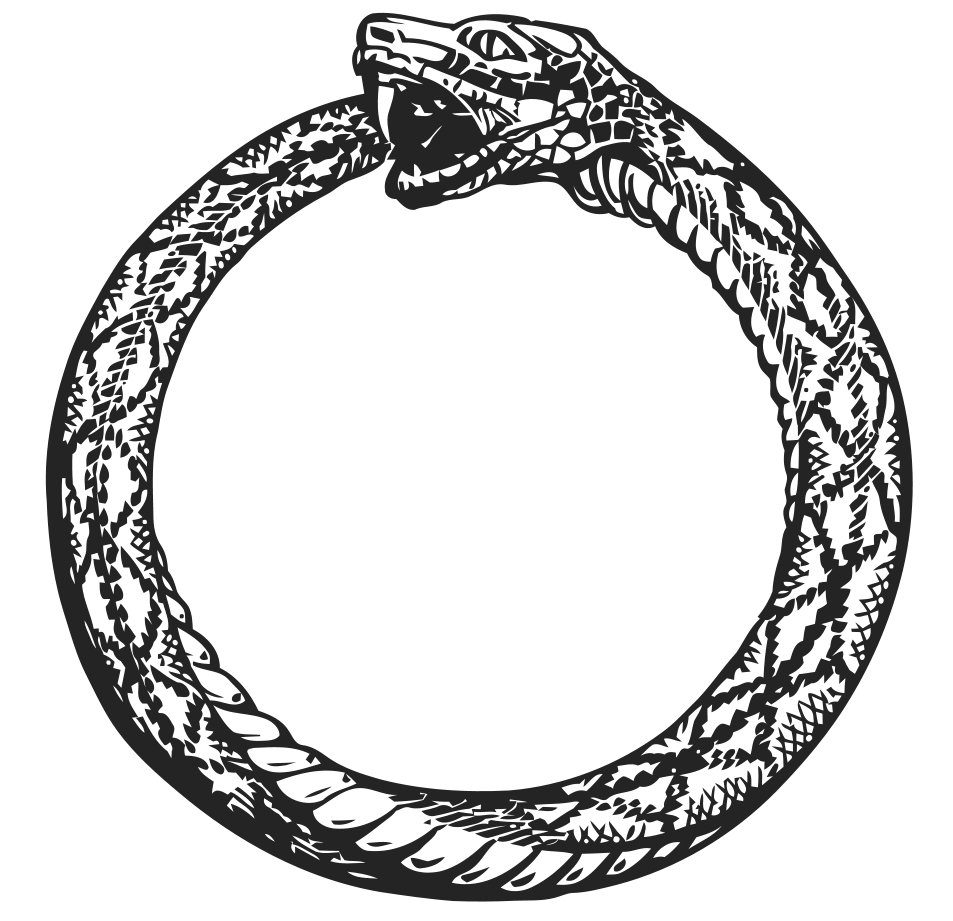 Ouroboros — cosmic self-reference